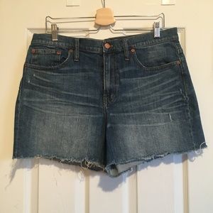 Madewell Women's Jean Shorts, High-rise, Sz 32